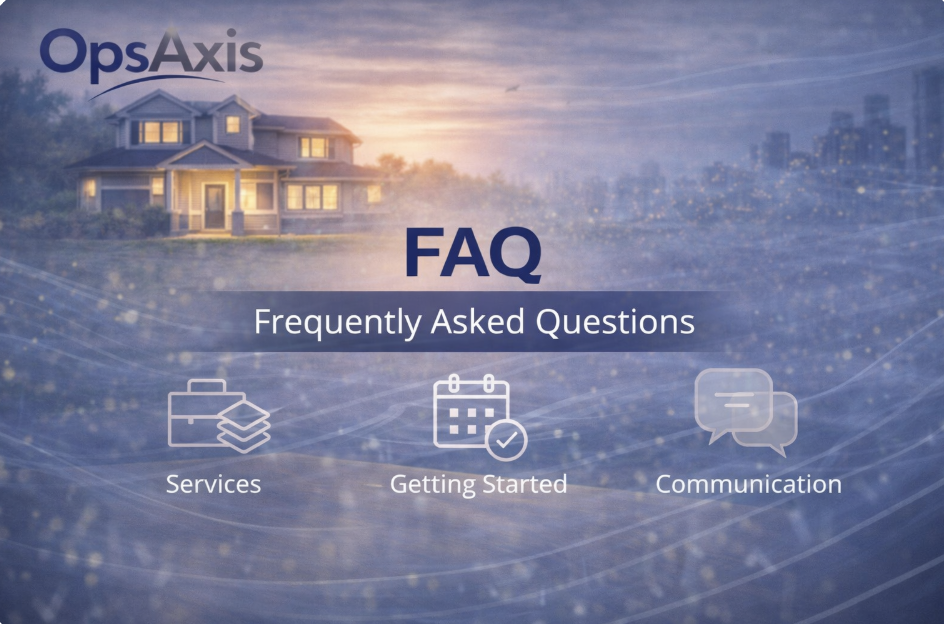 OpsAxis Frequently Asked Questions FAQ