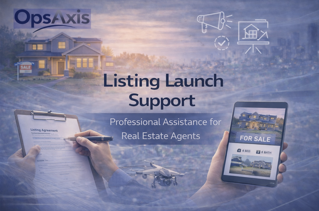 OpsAxis Listing Launch Support