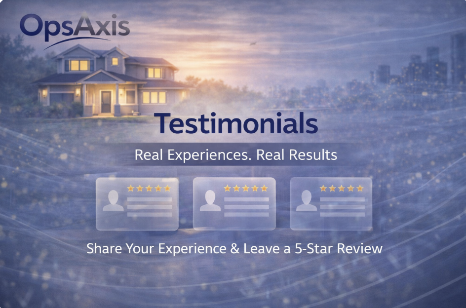 OpsAxis Testimonials Client Reviews